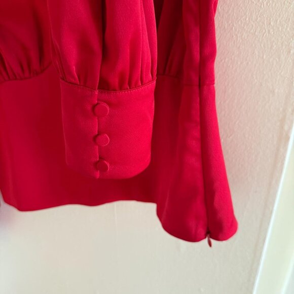 J.Crew Women's Red Blouse - Picture 5 of 5